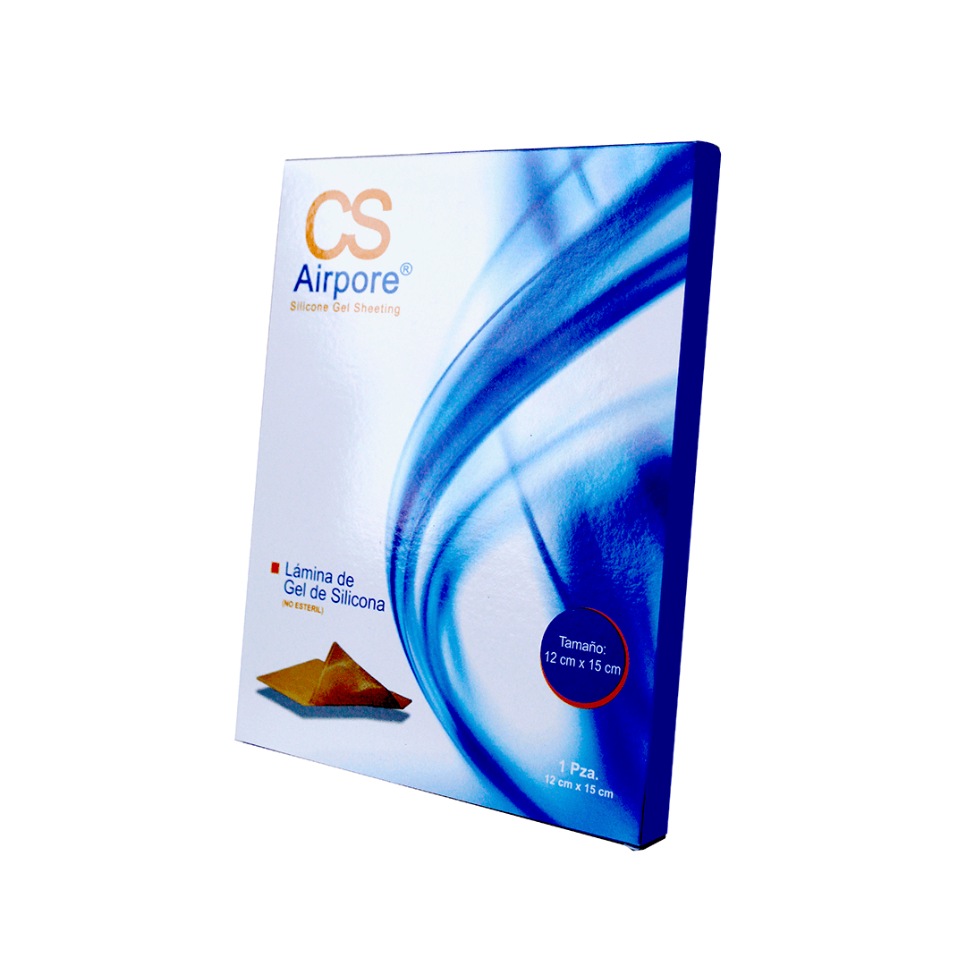 Lamina de 12 x 15 cm CS Airpore silicone Gel Sheeting 12 x 15 cm