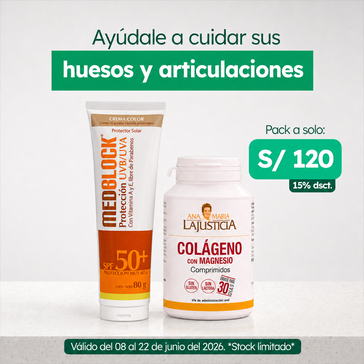 PROMOCIÓN MEDBLOCK COLOR+ COLÁGENO CON MAGNESIO